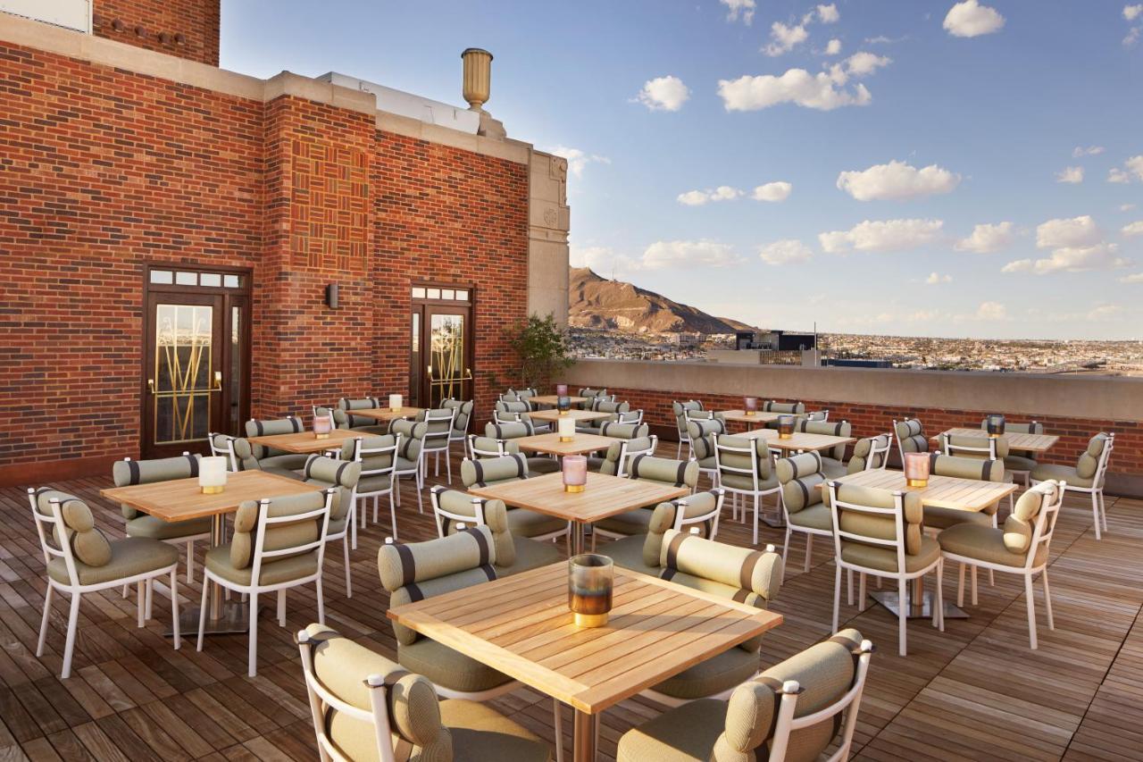 先锋公园广场酒店 艾爾帕索 外观 照片 The rooftop bar at the Hotel
