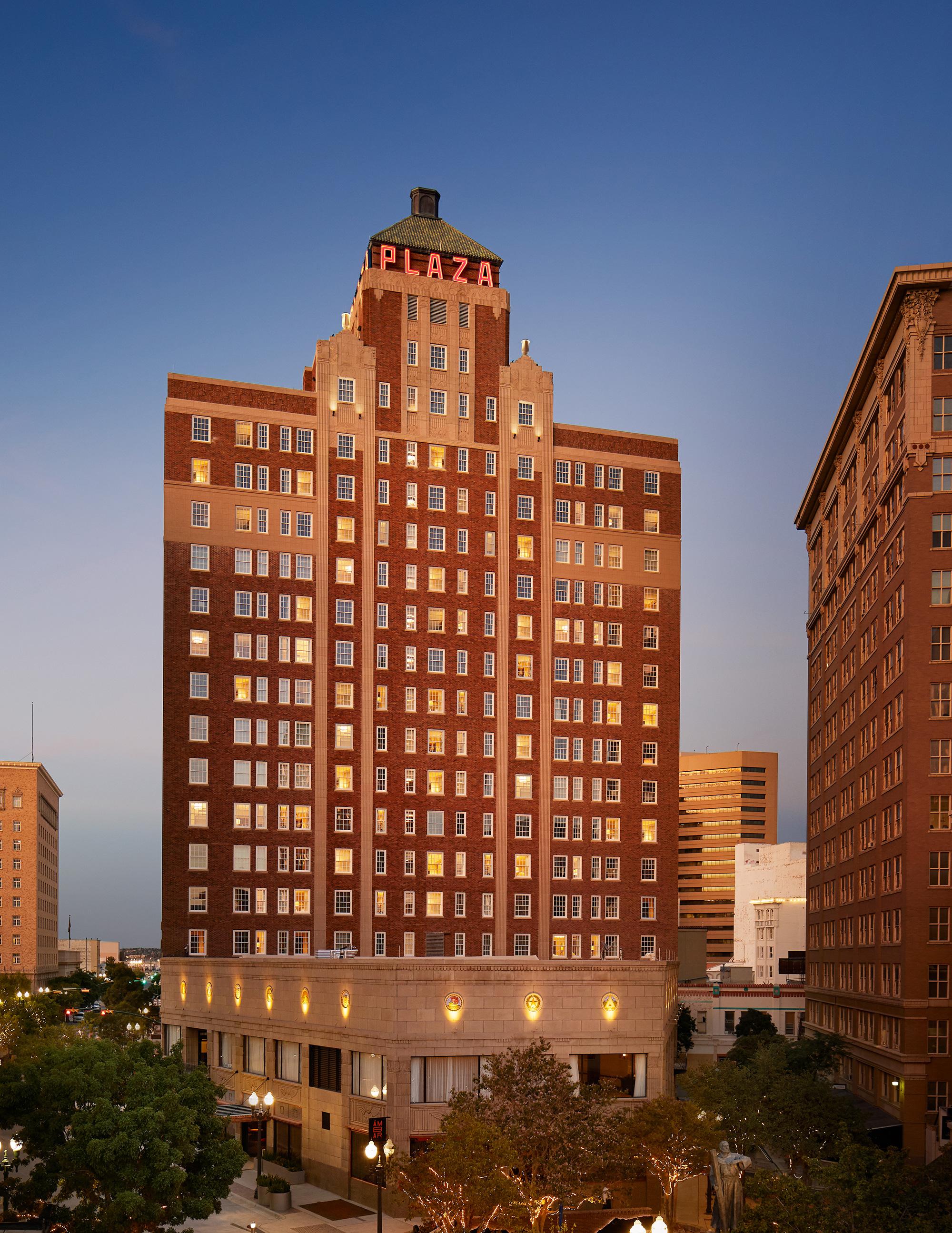 先锋公园广场酒店 艾爾帕索 外观 照片 The Plaza Hotel